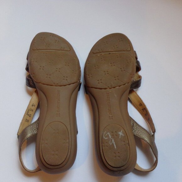 Naturalizer N5‎ Comfort Leather Slingback Cooper Sandals Women's Size 7.5W - Picture 6 of 8